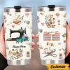 Personalized Sewing Therapy Steel Tumbler JR65 81O47 1