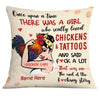 Personalized Chicken Lady Pillow JR62 24O32 1
