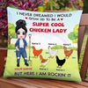 Personalized Chicken Pillow JR75 26O47 1