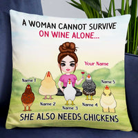 Personalized Chicken Pillow JR76 26O47 thumb 1