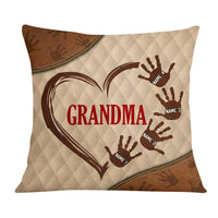Personalized Love Mom Grandma Pillow JR75 30O57 thumb 1