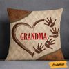 Personalized Love Mom Grandma Pillow JR75 30O57 1