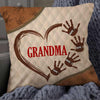Personalized Love Mom Grandma Pillow JR75 30O57 1