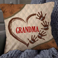 Personalized Love Mom Grandma Pillow JR75 30O57 thumb 1