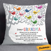 Personalized Love Mom Grandma Pillow JR74 85O32 1