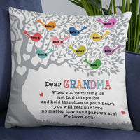 Personalized Love Mom Grandma Pillow JR74 85O32 thumb 1