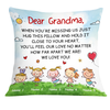 Personalized Love Mom Grandma Pillow JR78 30O24 1