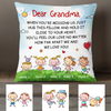 Personalized Love Mom Grandma Pillow JR78 30O24 1