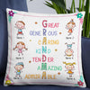 Personalized Love Mom Grandma Grandkids Pillow JR75 24O57 1