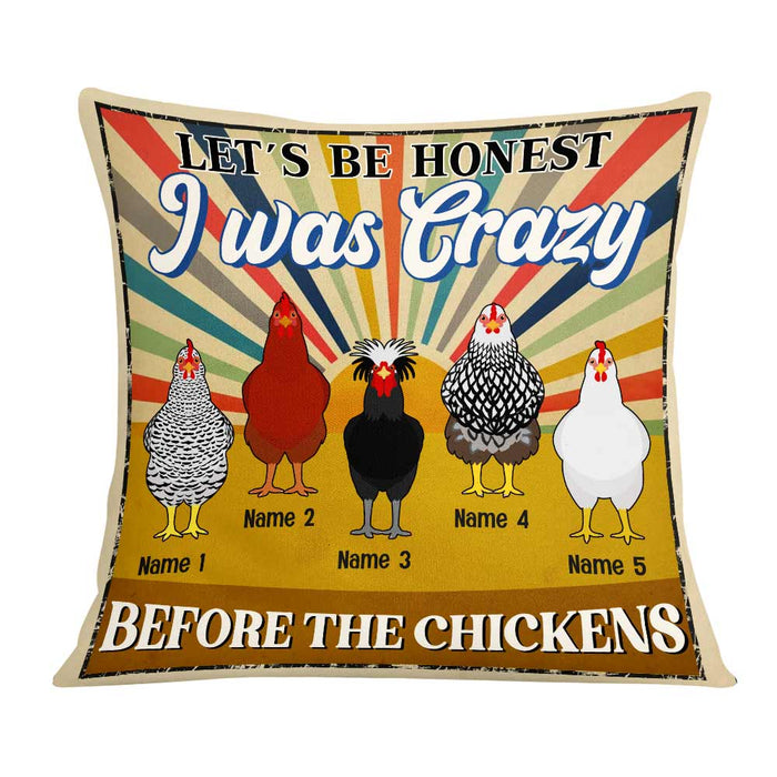 Personalized Chicken Pillow JR78 23O57 1