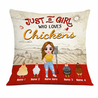 Personalized Chicken Pillow JR101 23O23 thumb 1