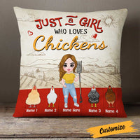 Personalized Chicken Pillow JR101 23O23 thumb 1
