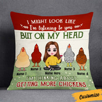 Personalized Chicken Pillow JR105 30O36 thumb 1