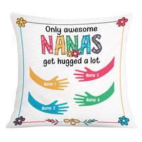 Personalized Love Mom Grandma Hug Pillow JR101 95O53 thumb 1
