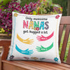 Personalized Love Mom Grandma Hug Pillow JR101 95O53 1