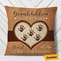 Personalized Love Mom Grandma Heart Pillow JR107 95O57 thumb 1