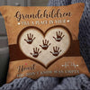 Personalized Love Mom Grandma Heart Pillow JR107 95O57 1