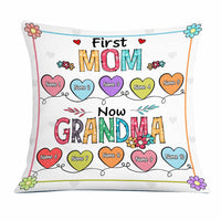 Personalized Love Mom Grandma Pillow JR106 23O23 thumb 1