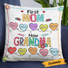 Personalized Love Mom Grandma Pillow JR106 23O23 1