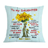 Personalized Sunflower Mom Grandma To Son Grandson Daughter Granddaughter Hug This Pillow JR108 95O57 1