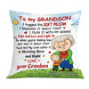 Personalized Mom Grandma Son Grandson Pillow JR112 24O36 1