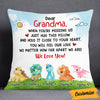 Personalized Mom Grandma Dinosaur Pillow JR102 30O53 1