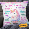 Personalized Unicorn God You Are Pillow JR101 24O24 1