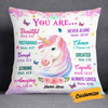 Personalized Unicorn God You Are Pillow JR101 24O24 1