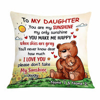 Personalized Mom Grandma Daughter Granddaughter Pillow JR107 26O47 thumb 1