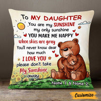Personalized Mom Grandma Daughter Granddaughter Pillow JR107 26O47 thumb 1