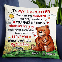 Personalized Mom Grandma Daughter Granddaughter Pillow JR107 26O47 thumb 1