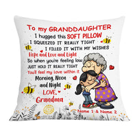 Personalized Mom Grandma Daughter Granddaughter Pillow JR106 30O36 thumb 1