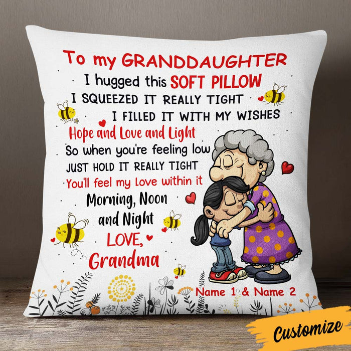 Personalized Mom Grandma Daughter Granddaughter Pillow JR106 30O36 1