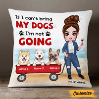 Personalized Dog Mom Dad Pillow JR103 85O47 thumb 1