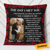 Personalized Couple The Day Photo Pillow JR115 23O53 1