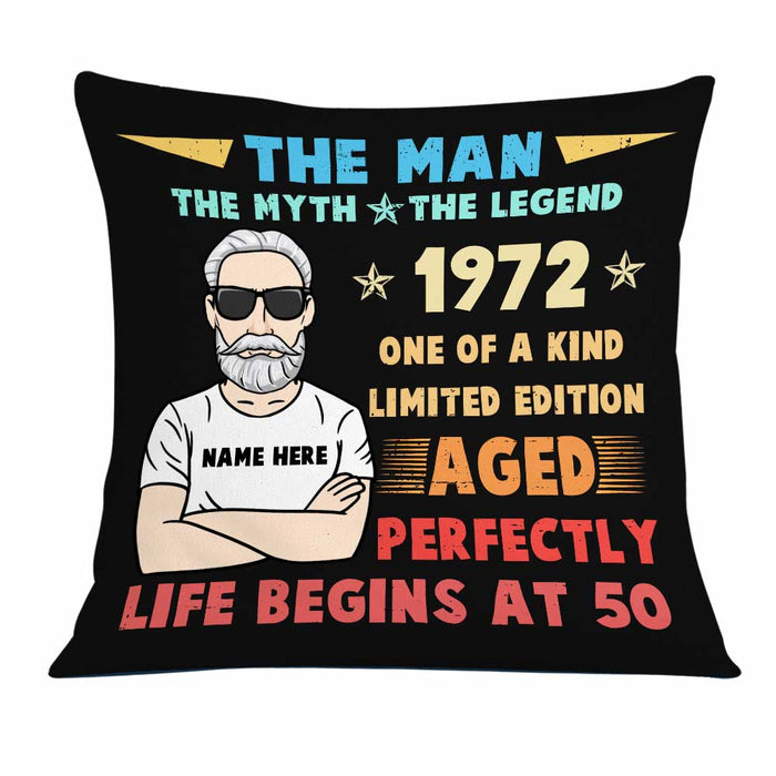 Personalized Love Dad Grandpa Pillow JR105 23O23 1