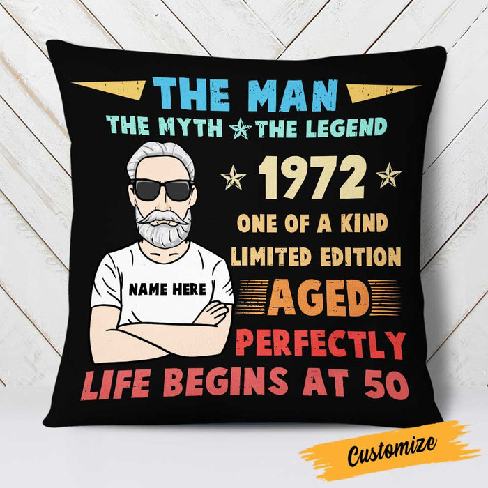 Personalized Love Dad Grandpa Pillow JR105 23O23 1
