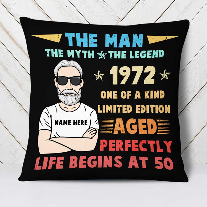 Personalized Love Dad Grandpa Pillow JR105 23O23 1