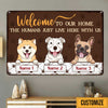 Personalized Indoor Dog Metal Sign JR109 26O47 1