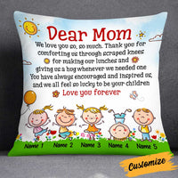 Personalized Mom Grandma Pillow JR104 26O34 thumb 1