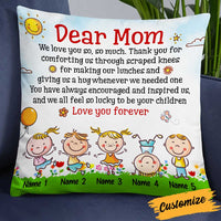 Personalized Mom Grandma Pillow JR104 26O34 thumb 1