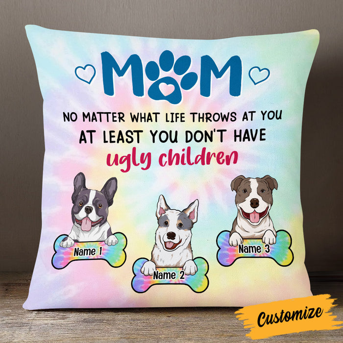 Personalized Dog Mom Pillow JR111 26O53 1