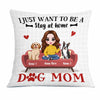 Personalized Dog Mom Pillow JR116 26O23 1