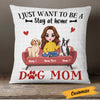 Personalized Dog Mom Pillow JR116 26O23 1