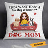 Personalized Dog Mom Pillow JR116 26O23 1