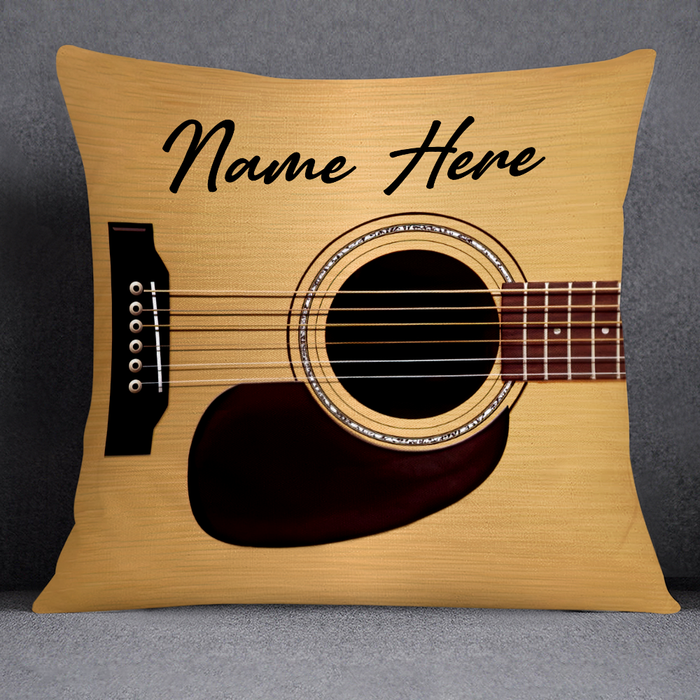 Personalized Guitar Lover Pillow JR113 95O24 1