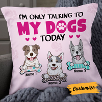 Personalized Dog Mom Pillow JR117 26O24 thumb 1