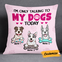 Personalized Dog Mom Pillow JR117 26O24 thumb 1