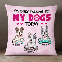 Personalized Dog Mom Pillow JR117 26O24 thumb 1