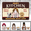 Personalized Indoor Decor Kitchen Love Metal Sign JR113 81O47 1